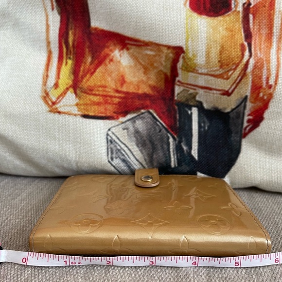 LOUIS VUITTON Agenda Cover PM Monogram Vernis PM/Passport W/LV Ruler⭐️COA⭐️ - Picture 11 of 12